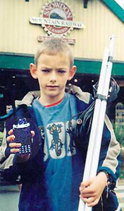 M3HBM Joshua carrying all the equipment for the event